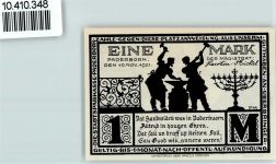 33098 W4790 Paderborn - Notgeld Haus Levermann