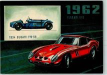 1962 Ferrari GT und Oldtimer Bugatti Typ 1959 Auto