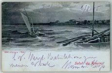 47900 Rimini 1905 Mondschein Boot