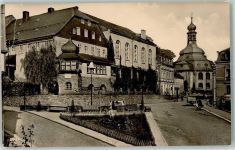 08248 O9650 Klingenthal Gebrauchsspuren Schloss mit Kirche