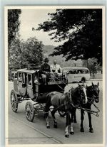 O5301 Schwarza b Weimar, Thür Postkutsche Omnibus Postkutsche