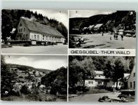 98666 O6121 Gießübel b Hildburghausen - Kulturhaus FDGB Waldbaude