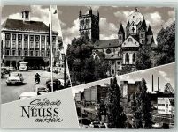 41460 W4040 Neuss - Hafenanlagen Qurinusmünster Omnibus