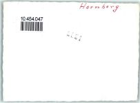 78132 W7746 Hornberg , Schwarzwaldbahn - Jugendherberge Ort handschriftlich