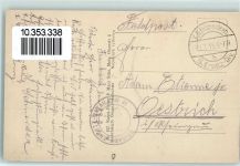 57420 Fey 1915 - Feldpost WK I gesprengte Kirche