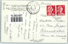 25190 Valonne 1959 - Hotel Ort lt. Stempel