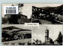 98746 O6421 Meuselbach - Landpoststempel Schwarzmühle Thüringen