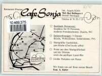 79415 W7848 Bad Bellingen , Baden - Restaurant Pension Cafe Sonja Inh. Angela Kiefer Werbung