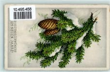 84155 W8318 Binabiburg Gebrauchsspuren Landpoststempel über Vilsbiburg