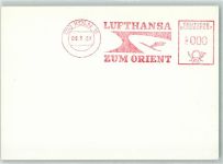 zum Orient Flugpost Lufthansa KEINE AK