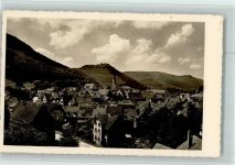 72574 W7432 Bad Urach - Blick über die Dächer von Bad Urach