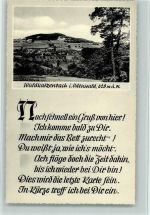 69429 W6935 Waldkatzenbach 1959 - Poesie Spruch AK