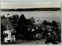 86938 W8913 Schondorf , Ammersee - Abfahrender Dampfer
