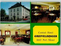 66706 W6643 Perl , Saar - Central Hotel Greiveldinger