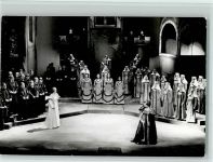 Bühnenbild aus Goethes Faust, Goetheanum Dornach , gute Erhaltung Theater FOTO KEINE AK