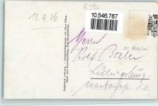 W6990 Bad Mergentheim Schild am Baum "Herren" - Gedicht zur strammen Kur, 1936 AK Kur