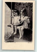 Nr. 3 Morgenlied - Engel - Gute Erhaltung Löwe, M.