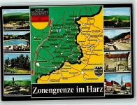 Zonengrenze im Harz, versch. Städte AK Gute Erhaltung Grenze 1982