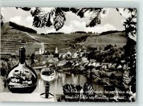97855 W8771 Homburg a Main - Blick nach Homburg Weinflasche Römer