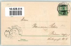 10115 W1000 Berlin, unsortiert 1903 Prägedruck Reiterstandbild