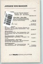Jürgen von Manger AK Prominente
