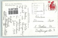63911 W8763 Klingenberg a. Main - Wegweiser Gedicht Friedrich Rückert