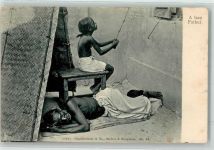 a lazy Father Motiv Indien