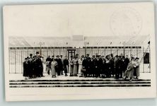 O1199 Westend Stadion Gruppenaufnahme Olympiade 1936 Privatfoto AK