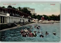 Lovrana Laurana 1908 - Seebad mit Hotel Lovrana