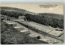 01738 O8215 Klingenberg , Sachs 1926 - Kinderheim der Stadt Freital am Überlaufkanal der Talsperre