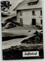 9712 Fresach Foto AK Pension Koflerhof Flaschberger Gschriet 26 VW Käfer