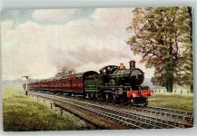 Weymouth Up Weymouth Express Dampflokomotive Gebrauchsspuren