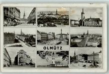 Olomouc Olmütz Gebrauchsspuren WK II Stempel