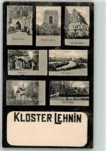 14797 O1804 Lehnin - Kloster Lehnin Tetzel-Tor Hafen Oberförsterei Bahnpost