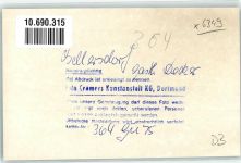 35756 W6349 Bellersdorf FOTO KEINE AK Gasthaus Decker Ort handschriftlich