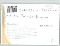 79400 W7842 Kandern FOTO KEINE AK Denkmal