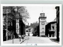 Landeshut in Schlesien Kamienna Góra FOTO KEINE AK Wallstraße und Arbeitsfront HJ-Junge WK II