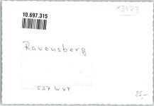 33829 W4807 Borgholzhausen FOTO KEINE AK Hotel Haus Westfalenruh Ravensberg Ort handschriftlich