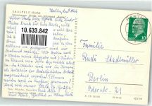 07318 O6800 Saalfeld , Saale - Sonneberger Straße HO-Hotel Zapfe