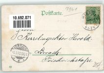 79429 W7841 Friedrichsheim 1902 Lithographie Kurhaus