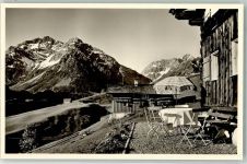 6992 Hirschegg , Kleinwalsertal Foto AK Pension Berghalde