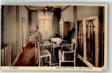 3100 St. Pölten Foto AK Grand Hotel Pittner Salon im 3. Stock