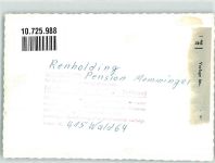 94575 W8359 Renholding , Kr Vilshofen, Niederbay FOTO KEINE AK Gasthaus Pension Memminger