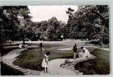 55543 W6550 Bad Kreuznach Foto AK Minigolf