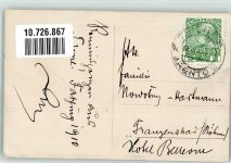 38100 Trento Trient 1910 Privatfoto AK Ort lt. Stempel Mann Winter