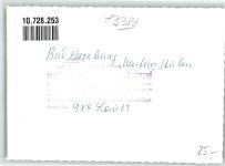 38667 W3388 Bad Harzburg FOTO KEINE AK Gasthaus Martinsstuben Werbung Jever -Pilsner Ort handschriftlich