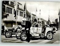W8000 München Verkehrsausstellung Verlag H. Huber Nr. 28 Oldtimer Gewerbeausstellung 1965 Foto AK