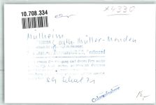 45468 W4330 Mülheim an der Ruhr FOTO KEINE AK Gasthaus Müller-Menden Ort handschriftlich