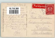 3252 Petzenkirchen 1918 - Feldpost WK I