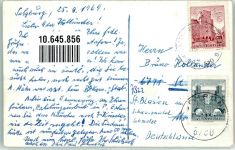 5020 Salzburg - Ort handschriftlich